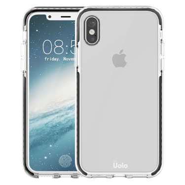 Uolo Soul POP with Uolo Shield, iPhone Xs/X, Black